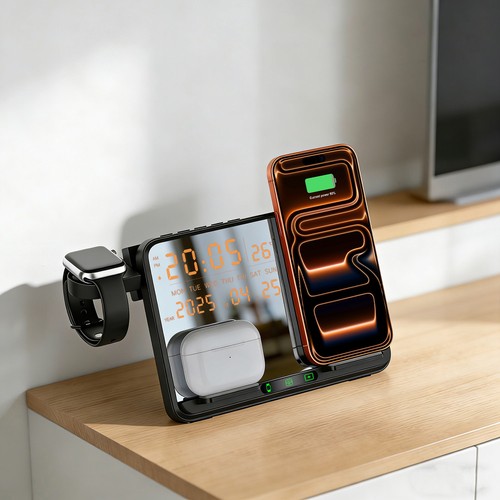 3in1 wireless charger station - charger,