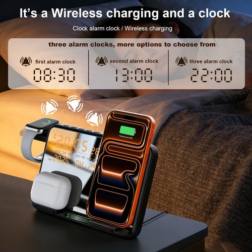 Wireless charger station for - charger,