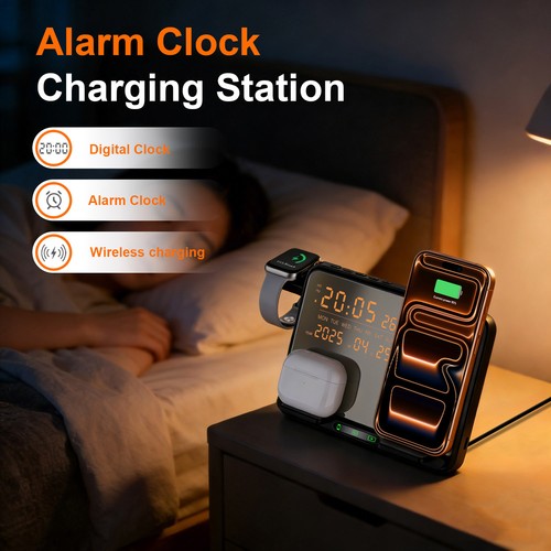 Wireless charger station for - station,