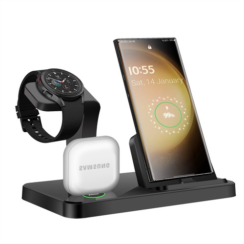 3in1 fast usb charger - usb, dock