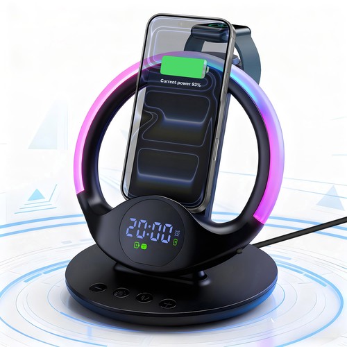 6in1 wireless charger station - 6in1,