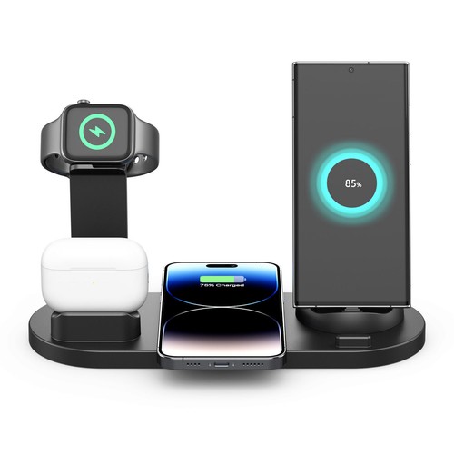 5in1 wireless charger charging - charger,