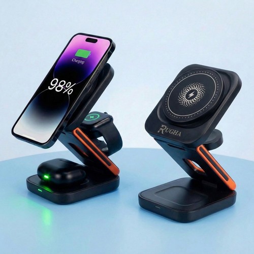 3in1 wireless charger stand - 3in1,