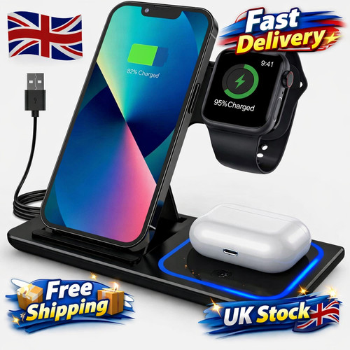 3in1 wireless charger stand - 3in1,