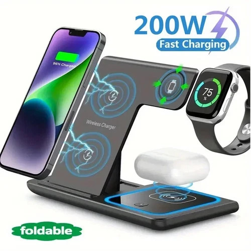 3in1 fast wireless charger - fast,