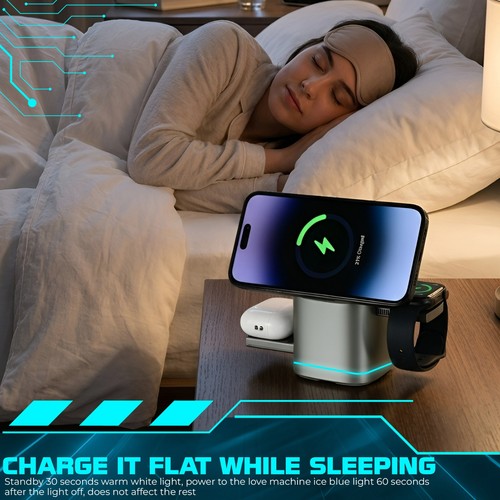 3in1 wireless charger fast - 3in1,
